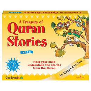 My Treasury of Quran Stories Gift Box -6 (Four Hardback Books)