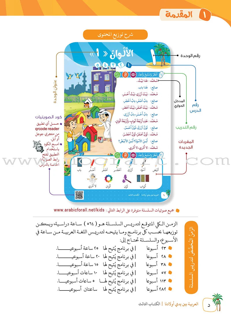 Arabic Between Our Children's Hands Textbook: Level 3