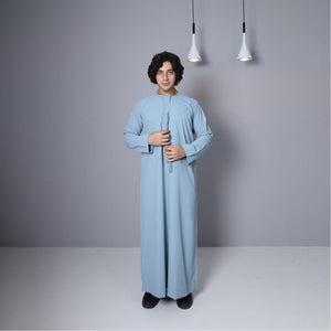 Thobe For Men Peace Blue