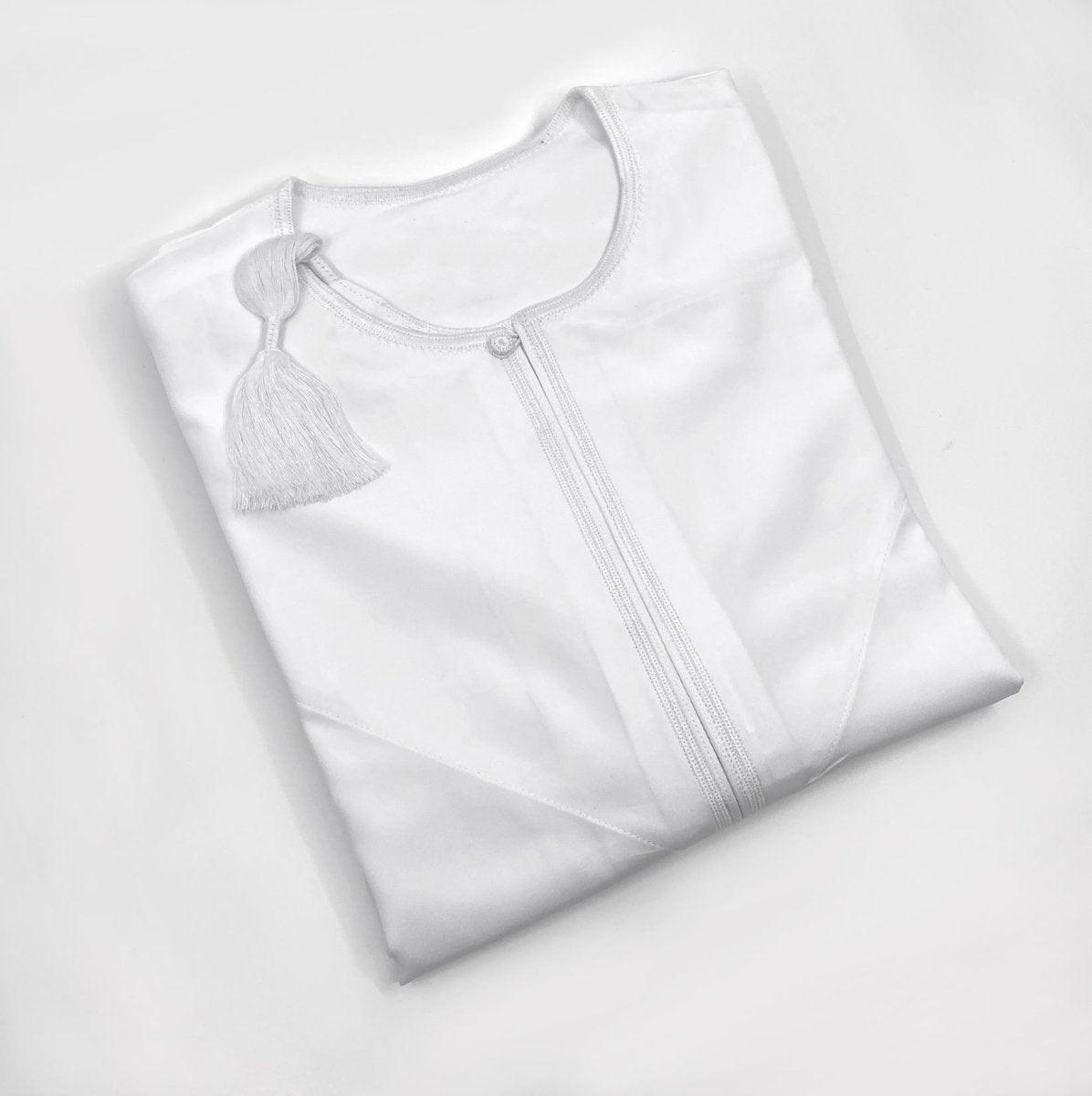 Triple White Omani Dishdasha