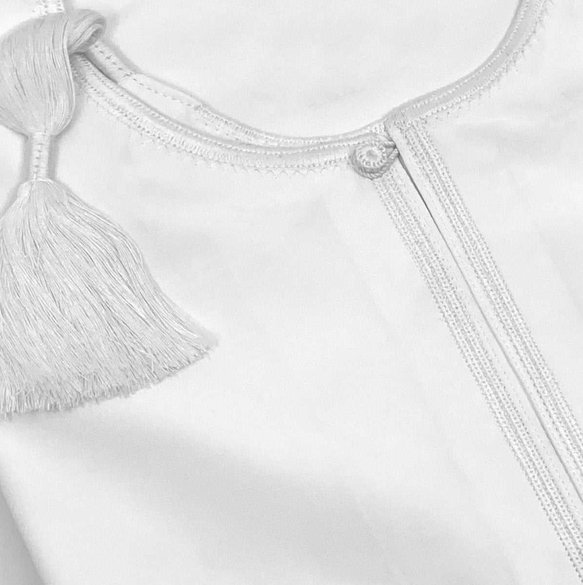 Triple White Omani Dishdasha